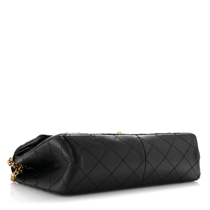 Chanel Aged Calfskin Quilted 2.55 Reissue 226 Flap Black 4 of 12
