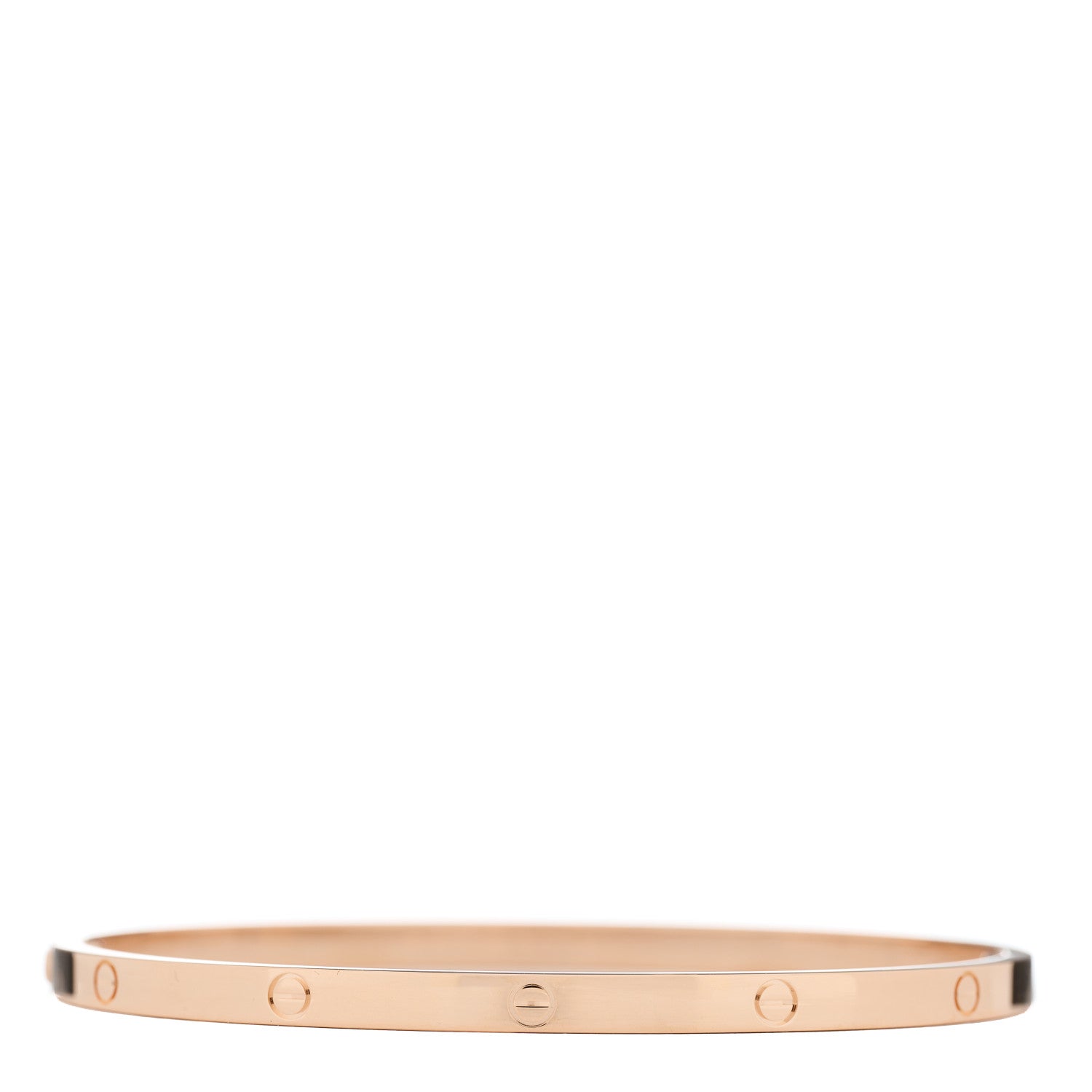 Cartier 18K Pink Gold Small LOVE Bracelet 18 1 of 5