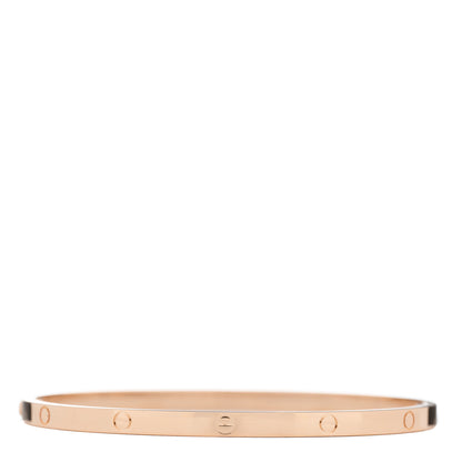 Cartier 18K Pink Gold Small LOVE Bracelet 18 1 of 5