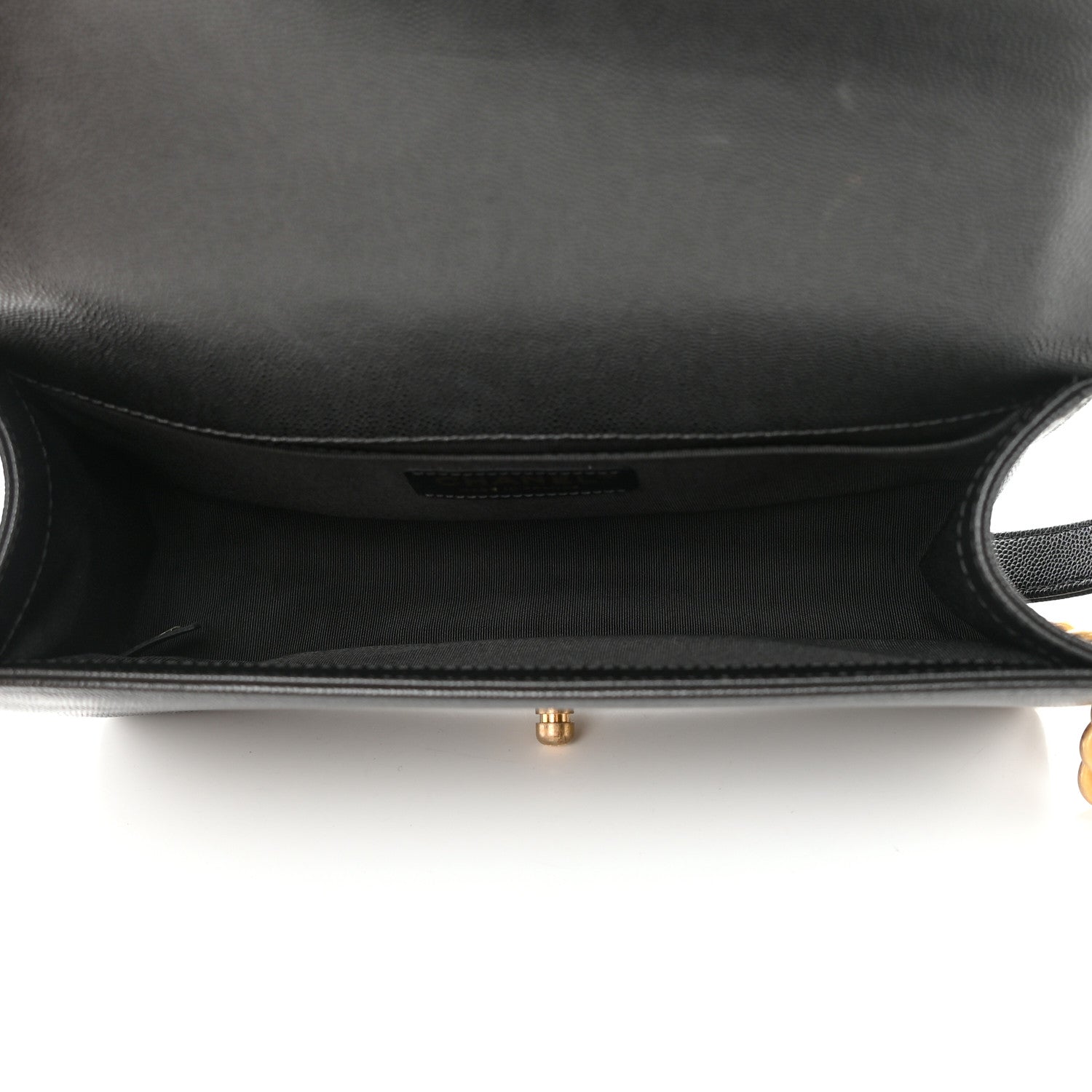 Chanel Caviar Quilted Medium Boy Flap Black 5 of 13