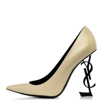 Saint Laurent Patent Opyum 110 Pumps 39.5 Neutro 1 of 10