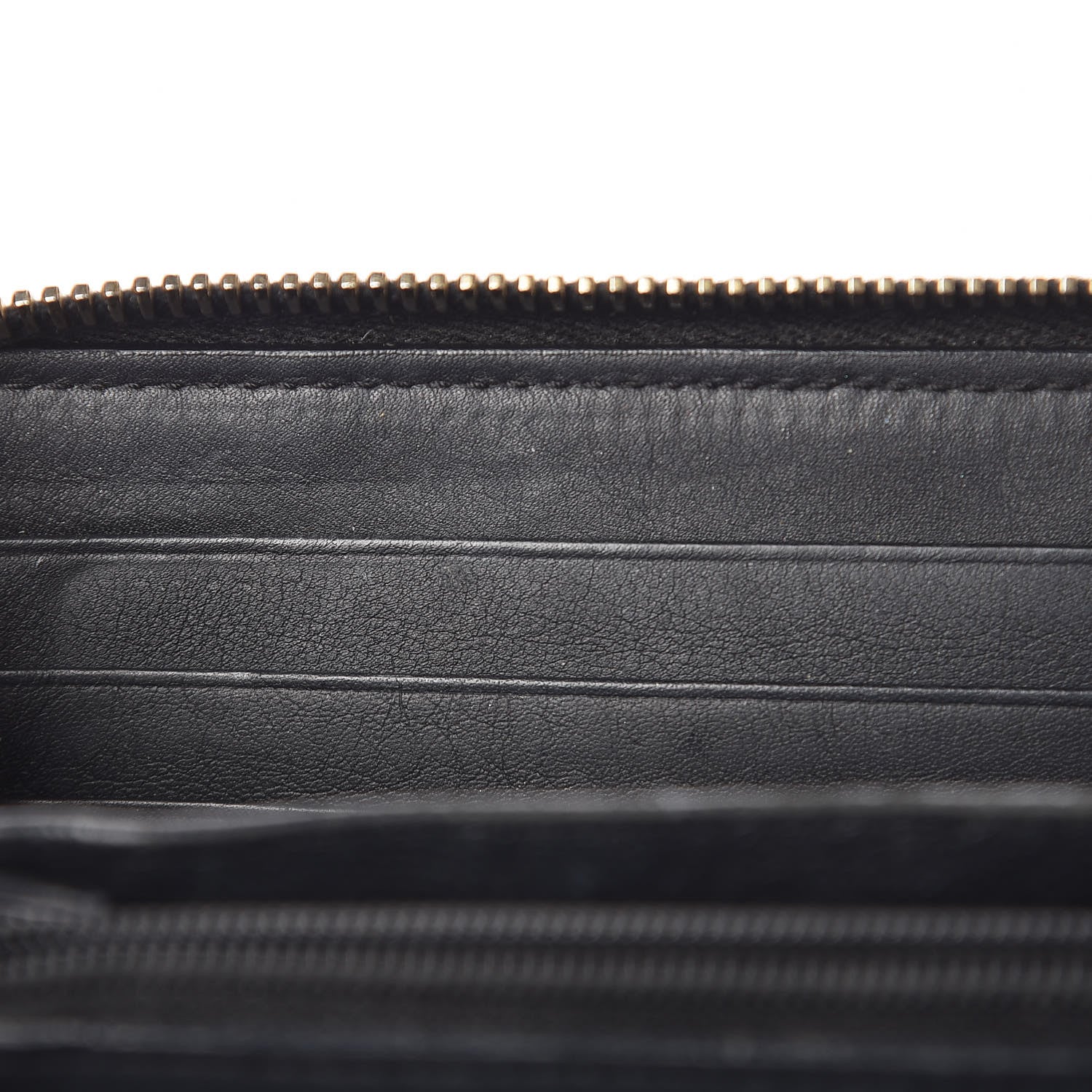 Saint Laurent Calfskin Classic Y Ligne Zip Around Wallet Black 8 of 12