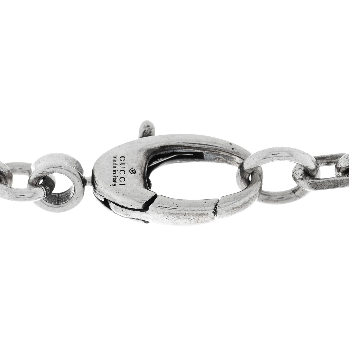 Sterling Silver GG Marmont Double G Pendant Necklace