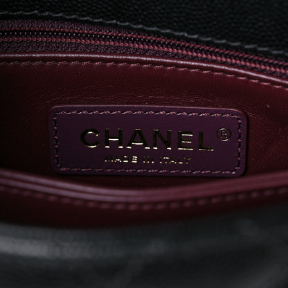 Chanel Caviar Quilted Extra Mini Coco Handle Flap Black 6 of 10