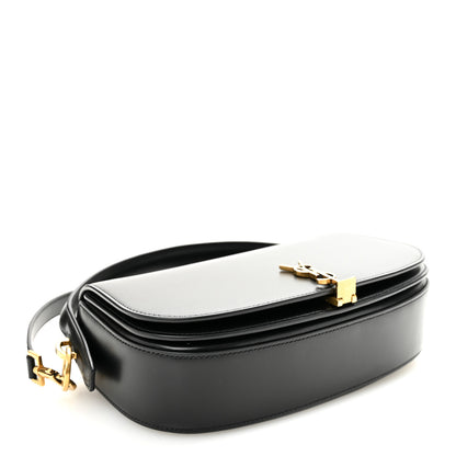 Saint Laurent Box Calfskin Voltaire Top Handle Crossbody Bag Black 3 of 9