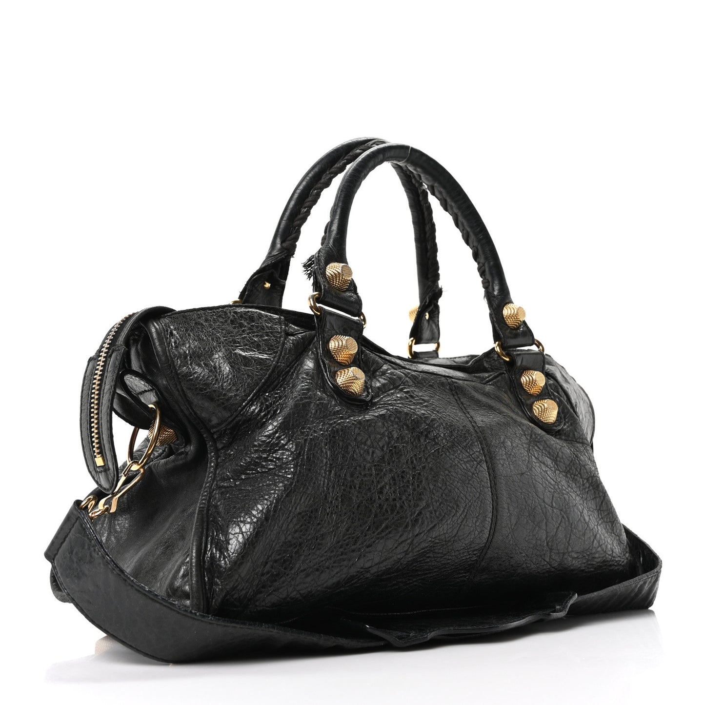 Agneau Giant 21 Gold Hardware Part Time Black