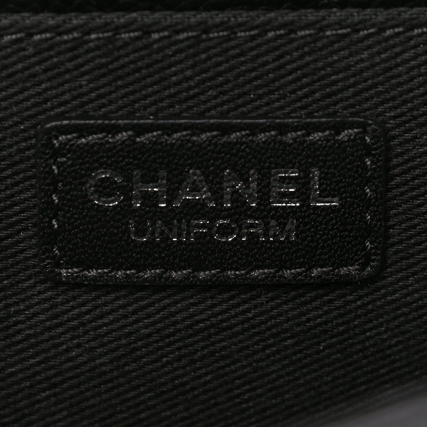 Grained Calfskin Quilted 2.55 Reissue Flap Belt Bag Clutch Black