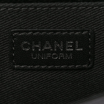 Chanel Grained Calfskin Quilted 2.55 Reissue Flap Belt Bag Clutch Black 6 of 14