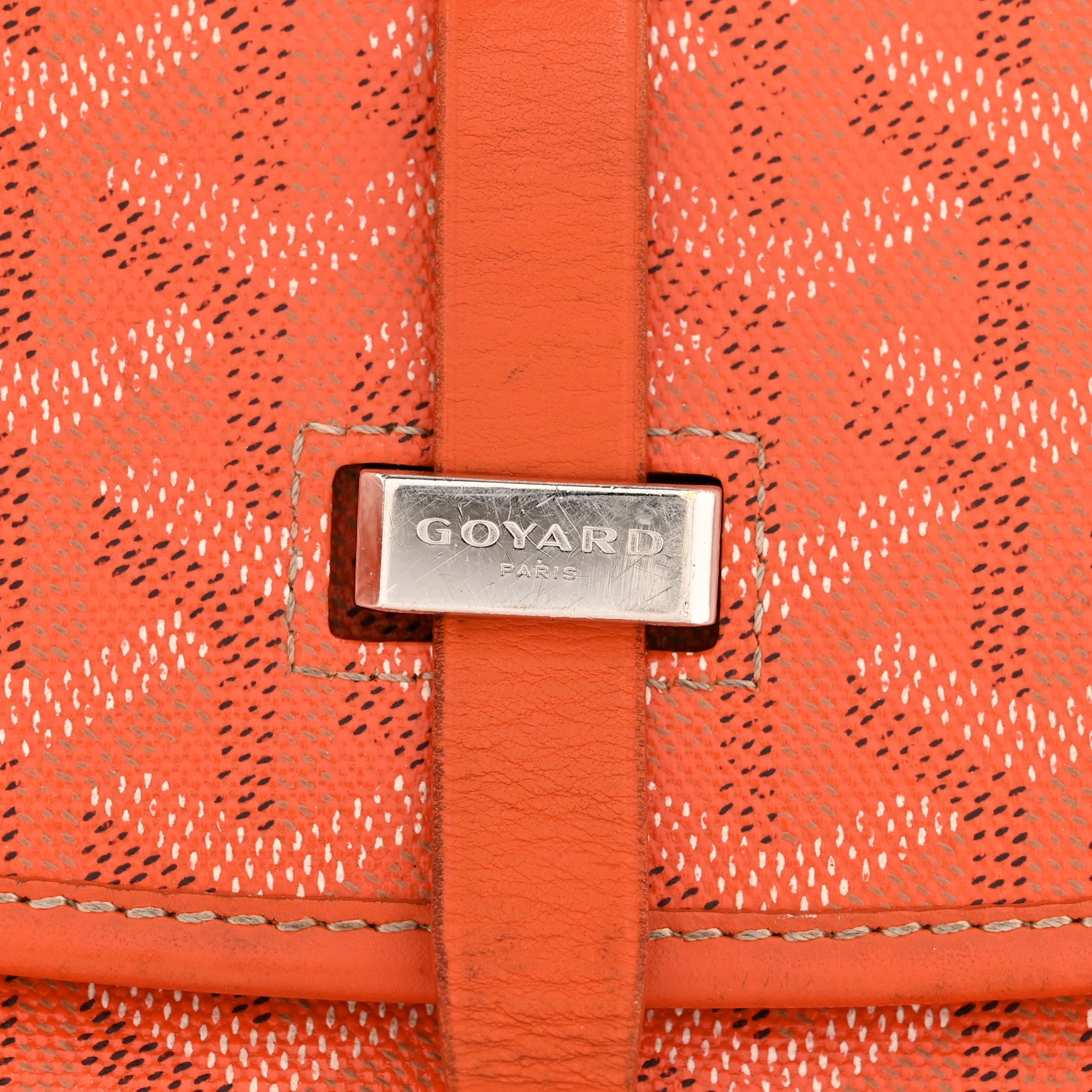 Goyard Goyardine Belvedere II PM Messenger Bag Orange 11 of 14