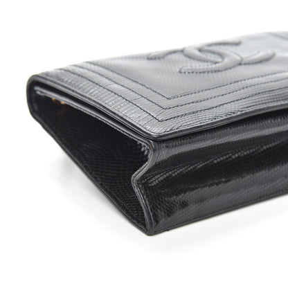 Chanel Lizard CC Mini Flap Bag Black 8 of 9