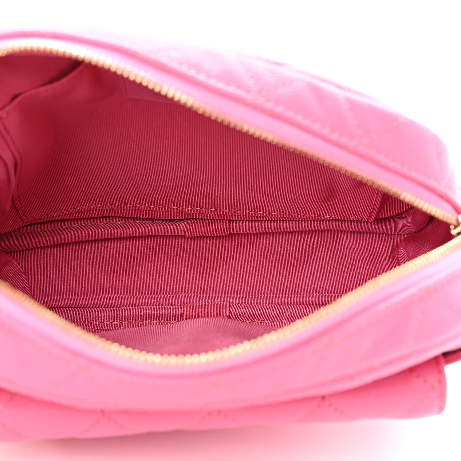 Chanel Caviar Quilted CC Day Camera Case Pink 5 of 11