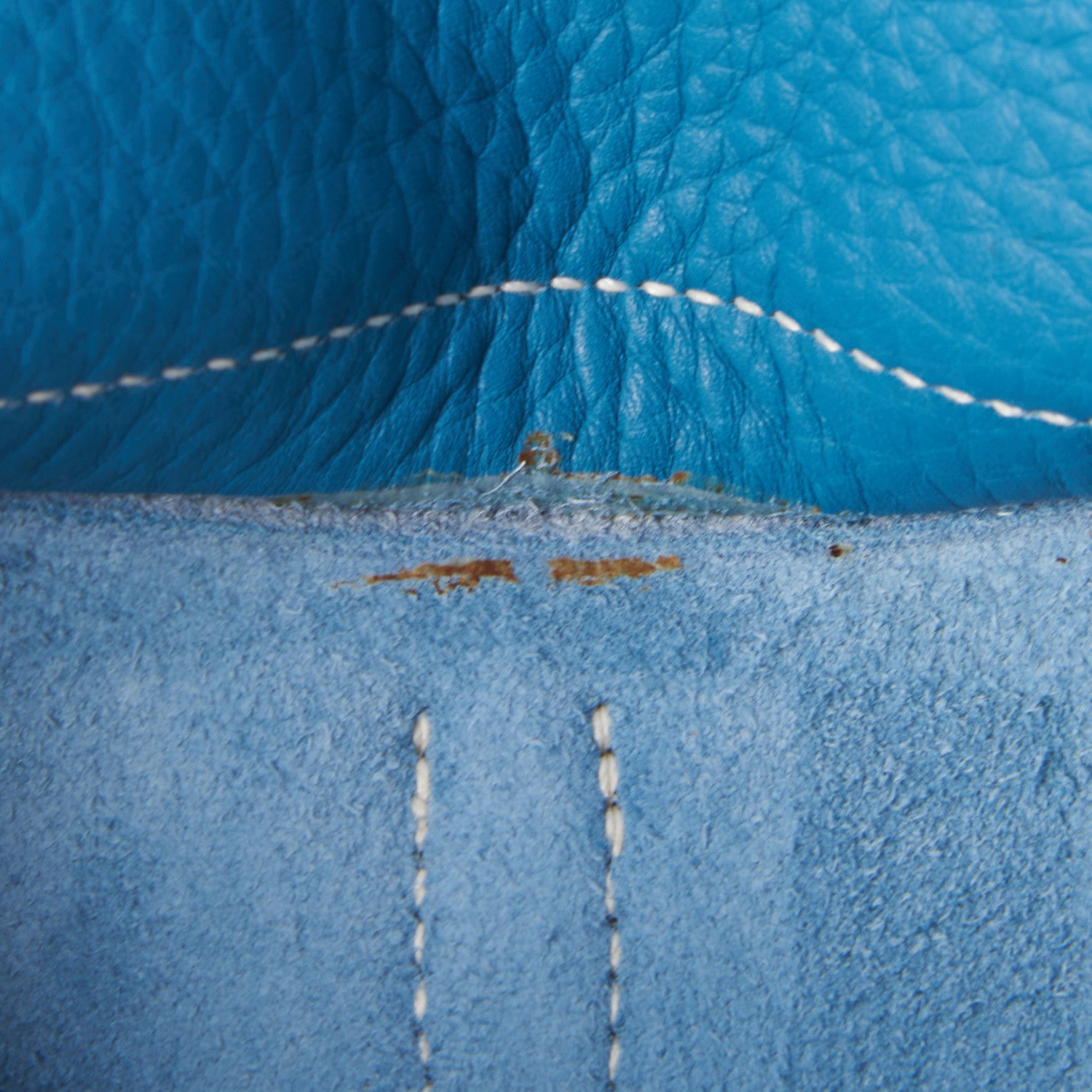 Hermes Taurillon Clemence Trim II 31 Blue Jean 8 of 8