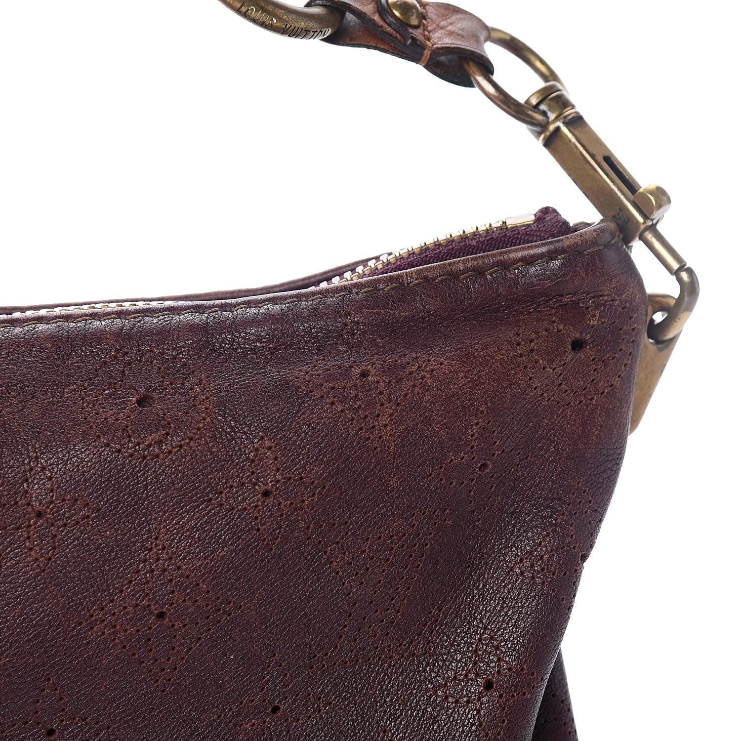 Louis Vuitton Mahina Onatah Pochette Aubergine 17 of 18