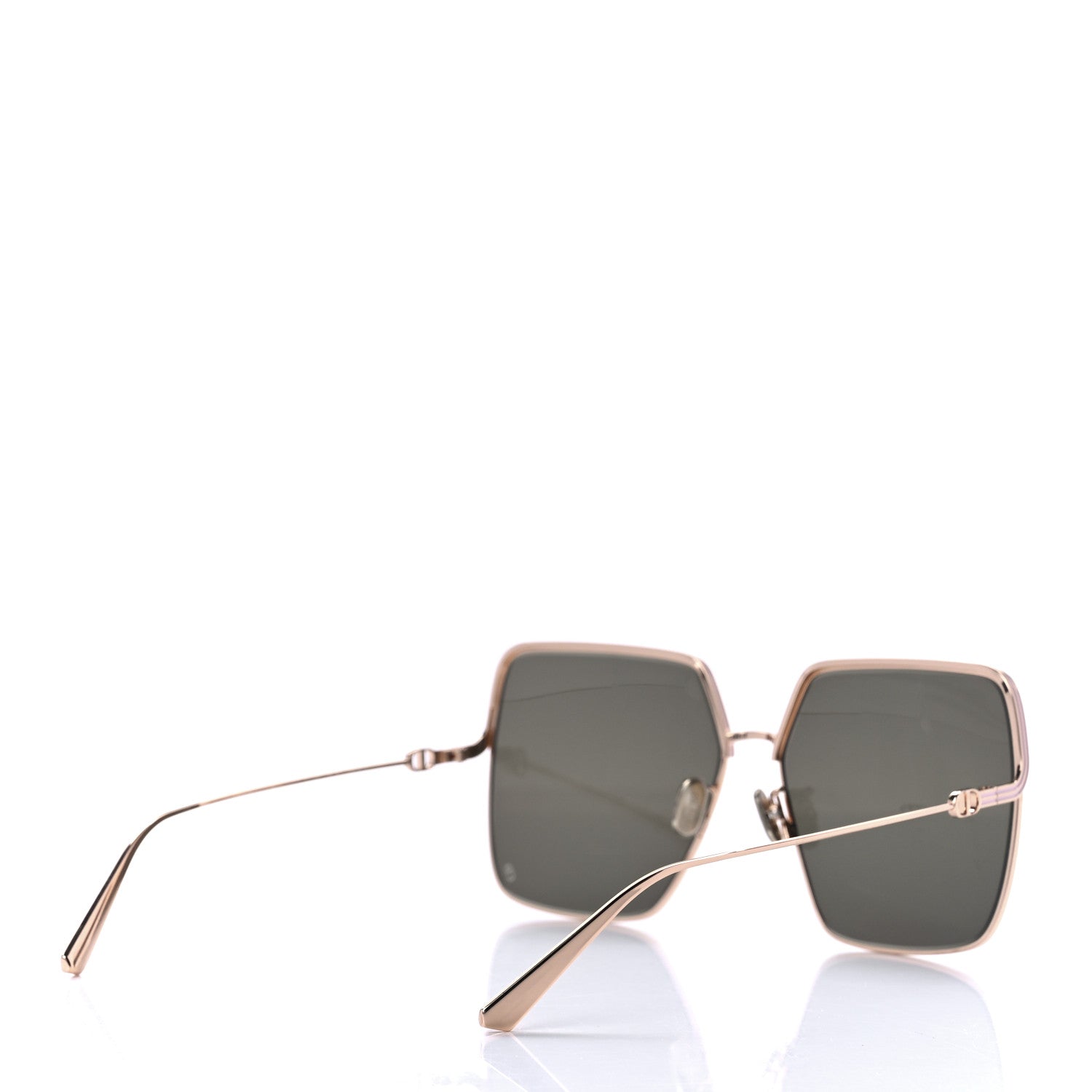 Christian Dior Metal EverDior Square Sunglasses Rose Gold 4 of 9