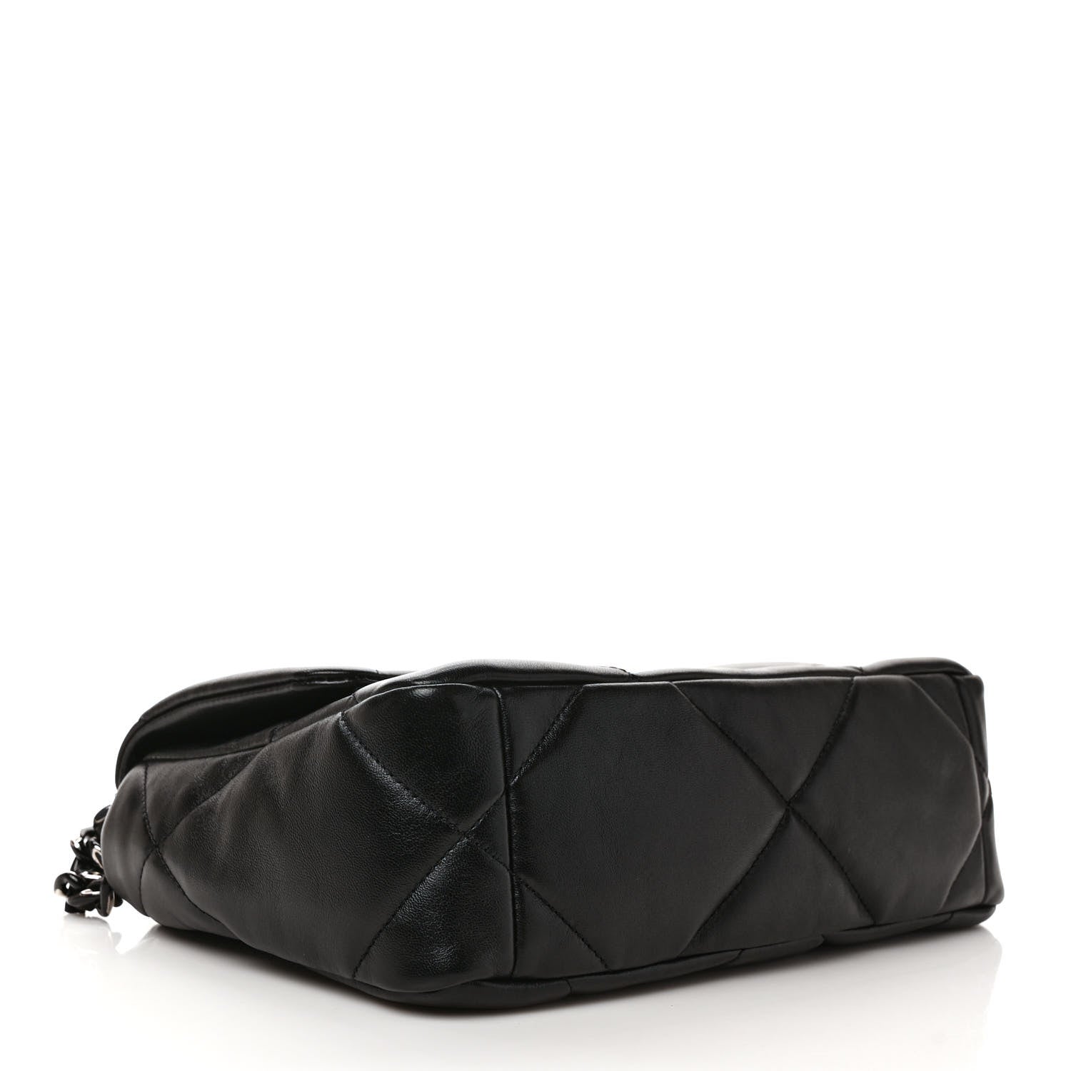 Chanel Lambskin Quilted Medium Chanel 19 Flap So Black 4 of 11