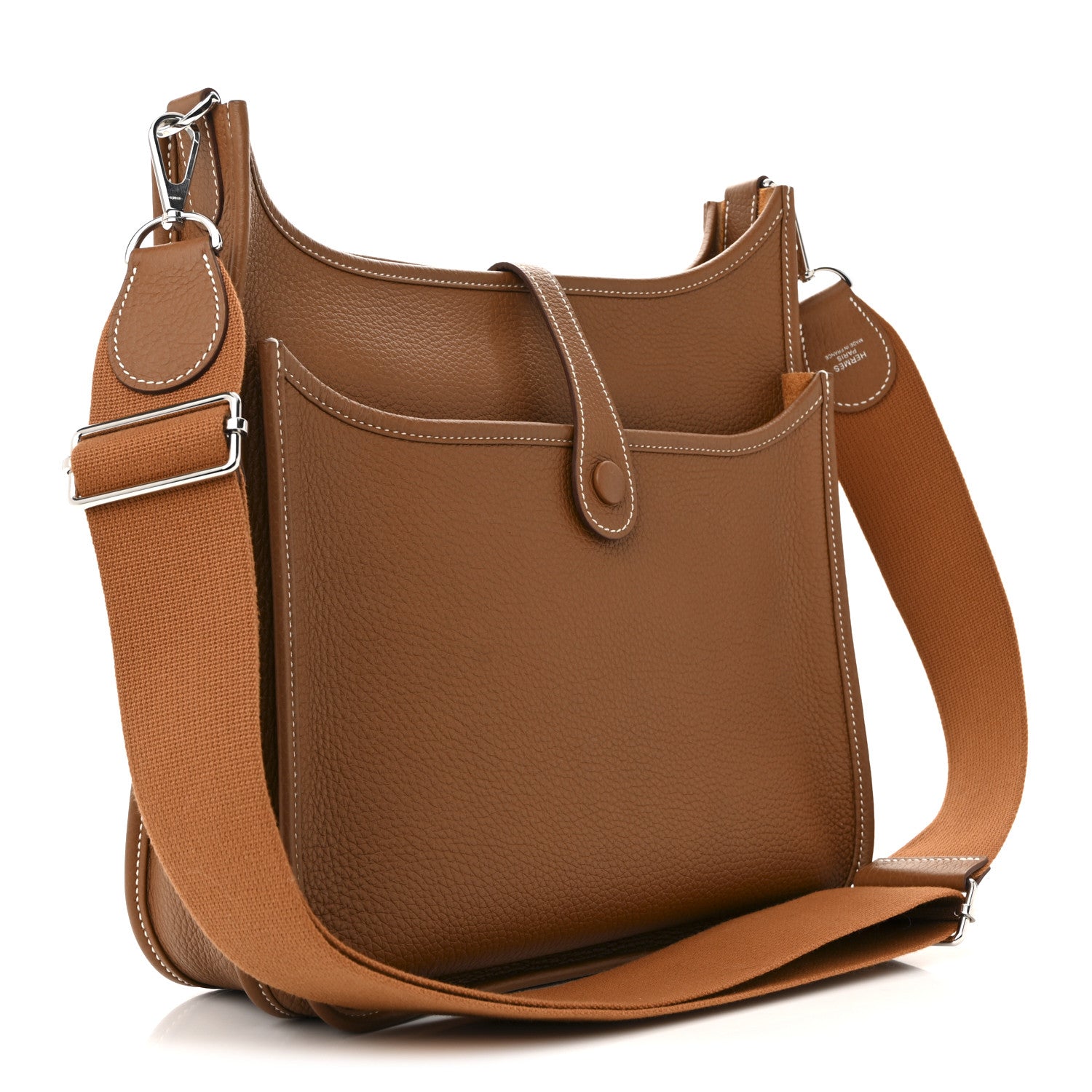 Hermes Taurillon Clemence EVELYNE III PM Gold 3 of 13