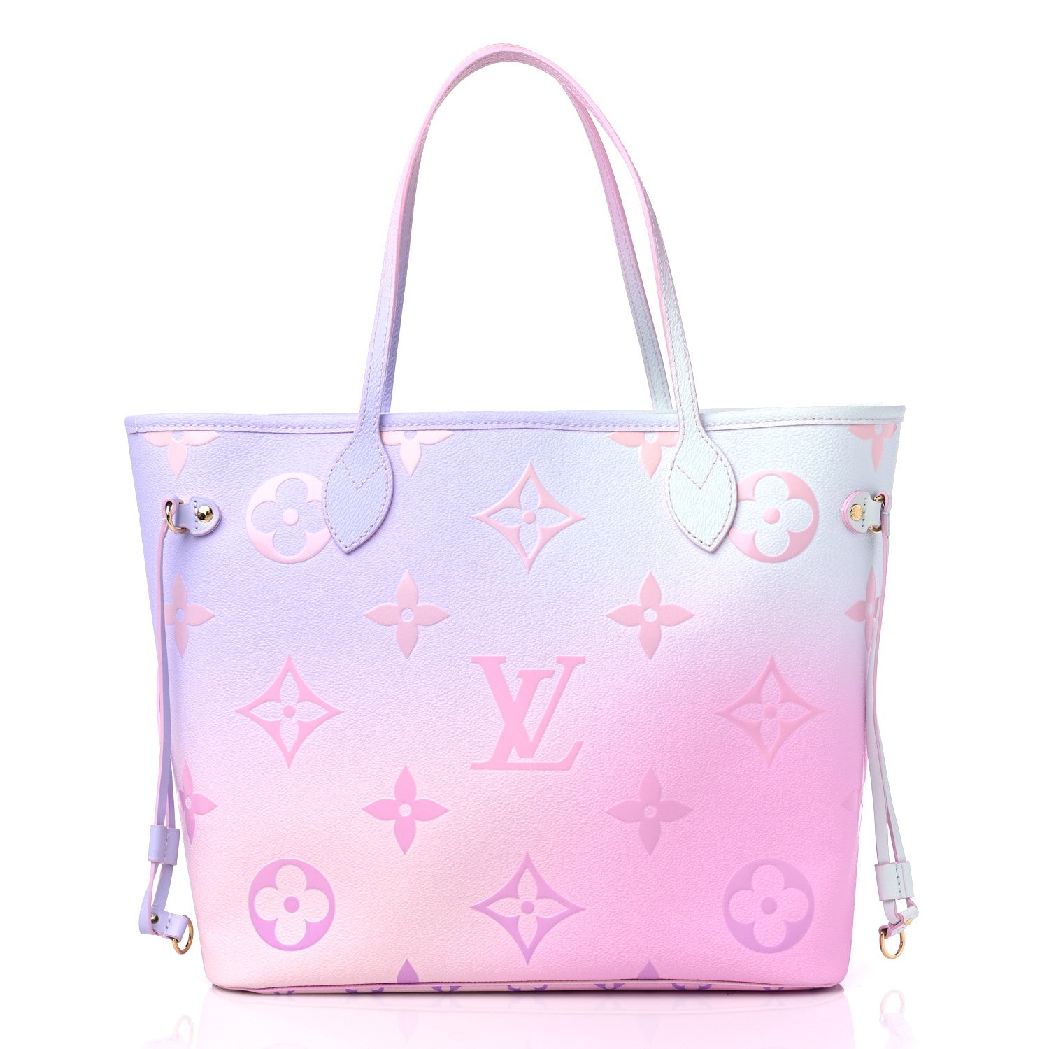 Louis Vuitton Monogram Giant Spring In The City Neverfull MM Sunrise Pastel 3 of 9