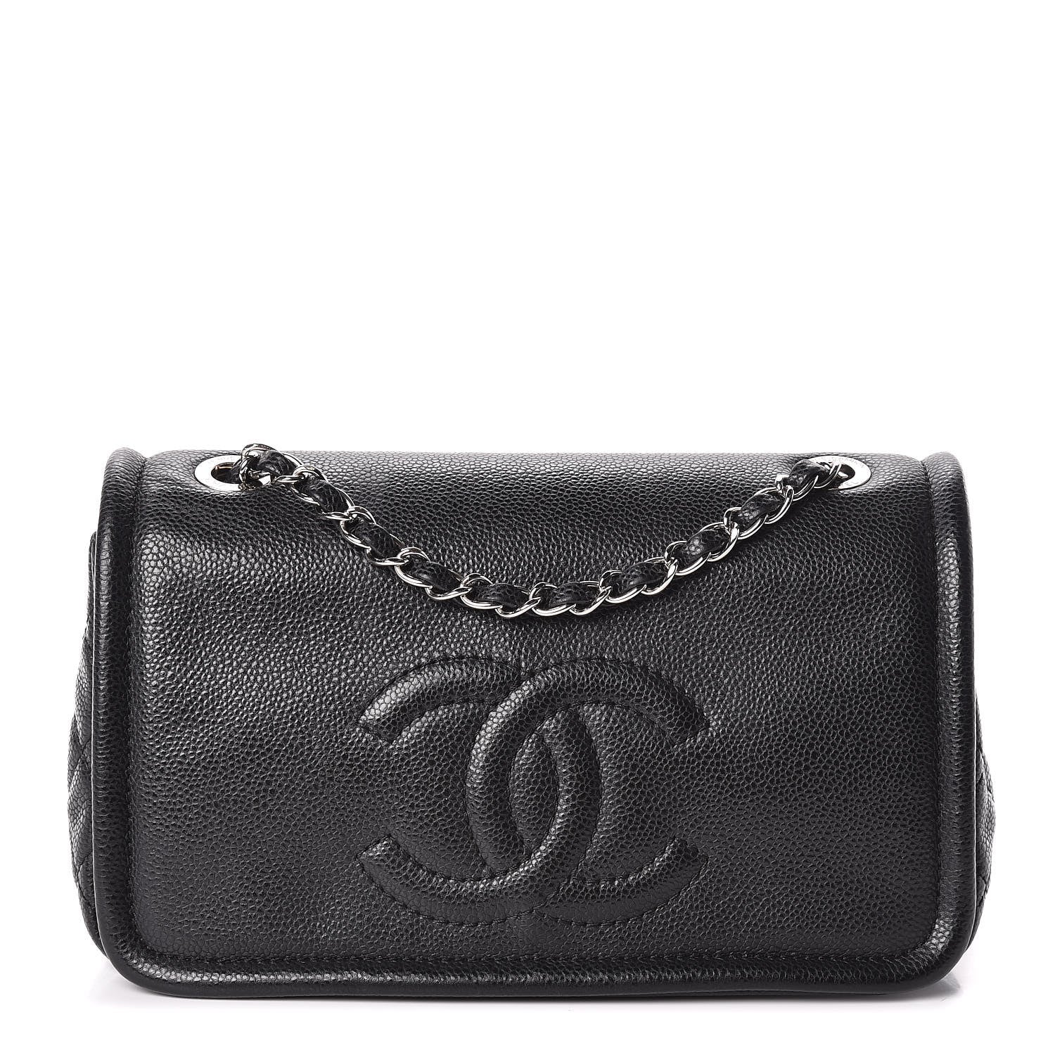 Chanel Caviar Medium Timeless CC Flap Black 1 of 10