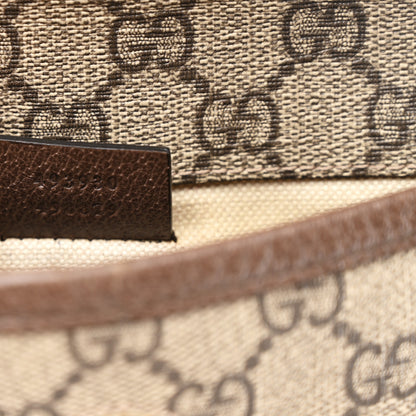 Gucci GG Supreme Monogram Neo Vintage Web Belt Bag Brown 7 of 11