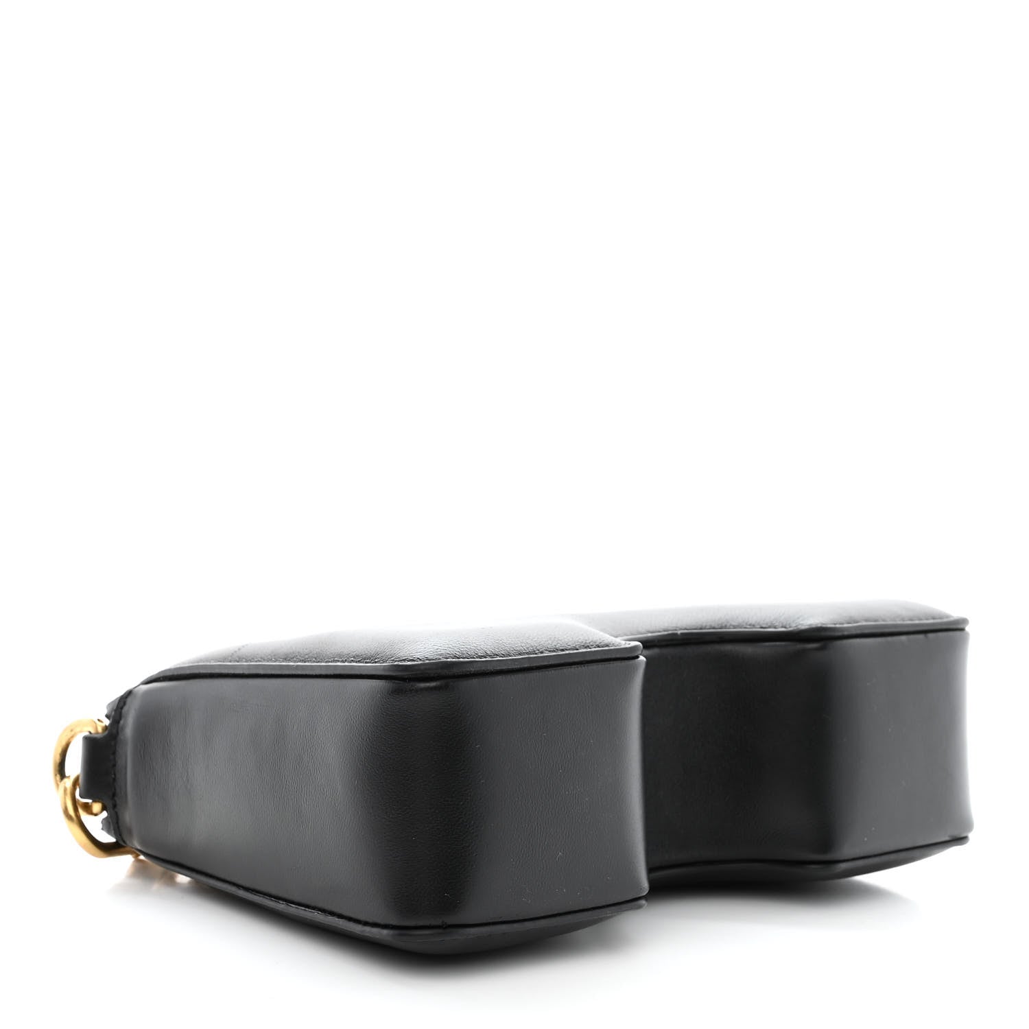 Off-White OFF WHITE Calfskin Burrow Chain Bag Black 4 of 12
