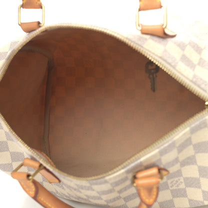 Louis Vuitton Damier Azur Speedy 30 5 of 11