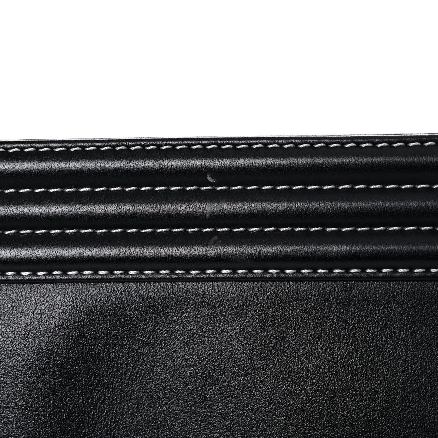Metallic Goatskin Calfskin Medium Boy Flap Silver Black