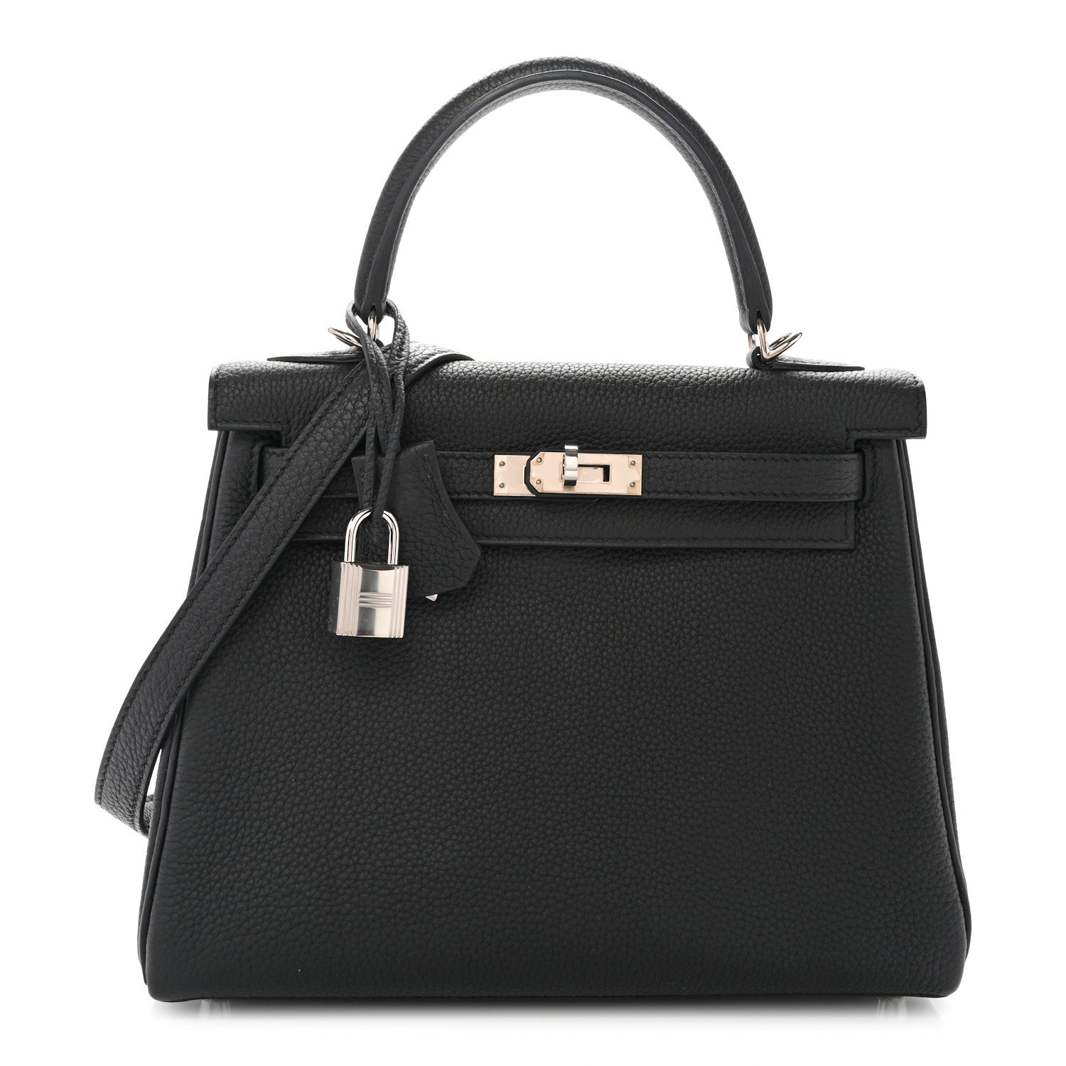 Hermes Togo Kelly Retourne 25 Black 1 of 14