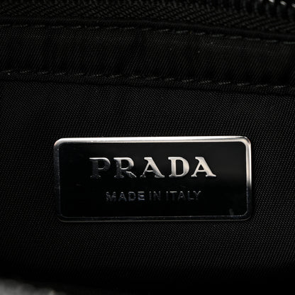 Prada Tessuto Nylon Soft Padded Small Shopping Tote Black 6 of 9