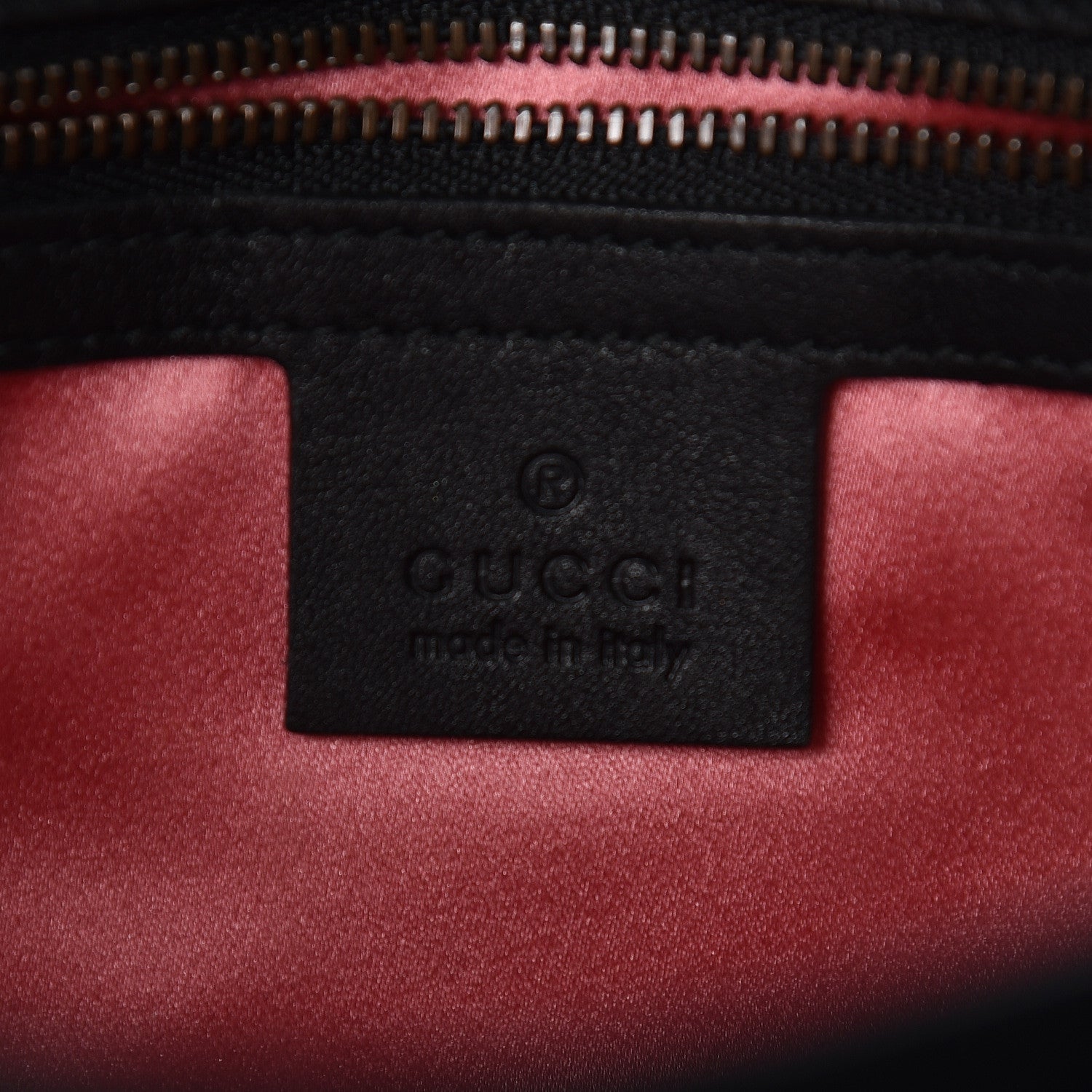 Gucci Velvet Matelasse Small GG Marmont Shoulder Bag Black 6 of 12