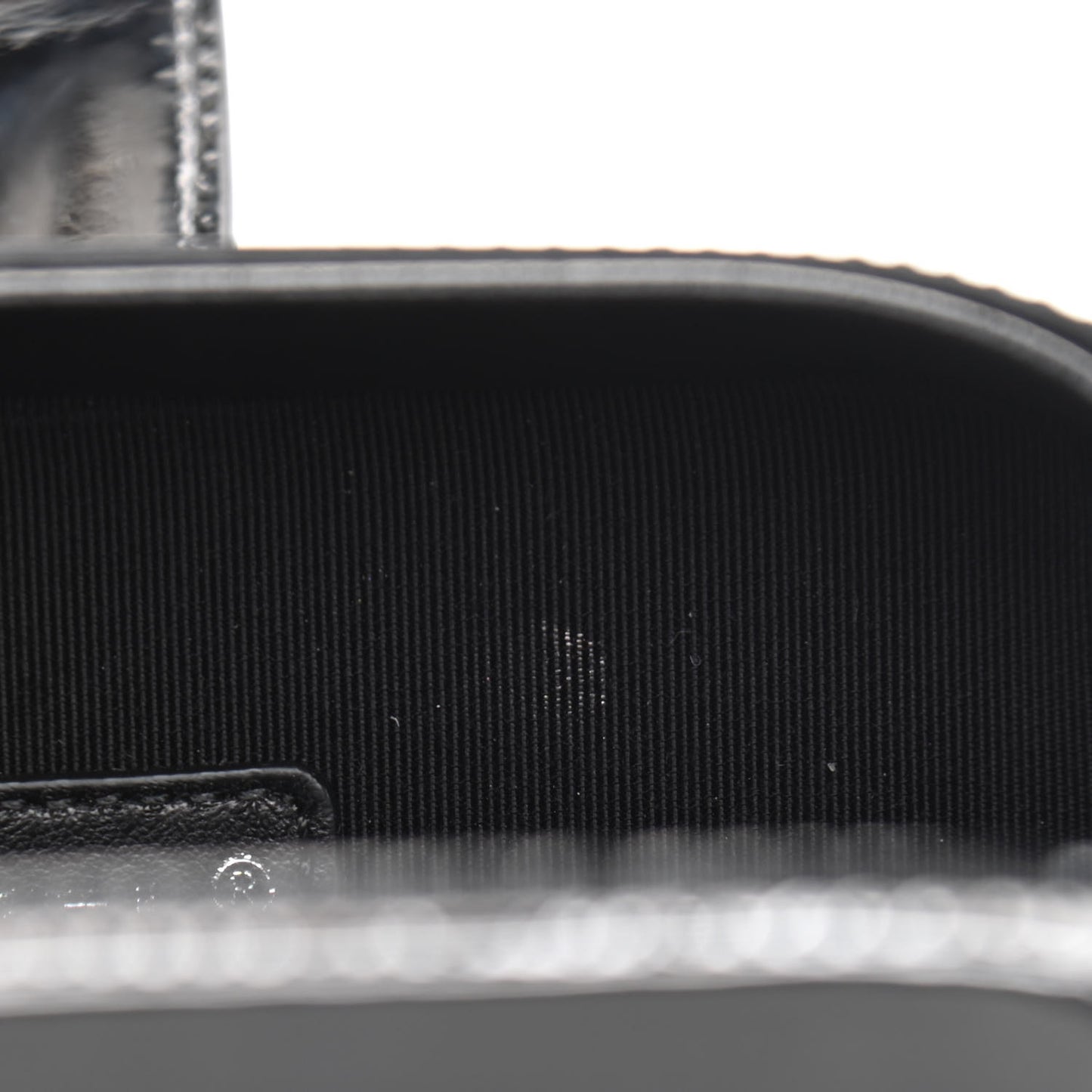 Glitter Patent Evening On The Moon Camera Case Black Multicolor