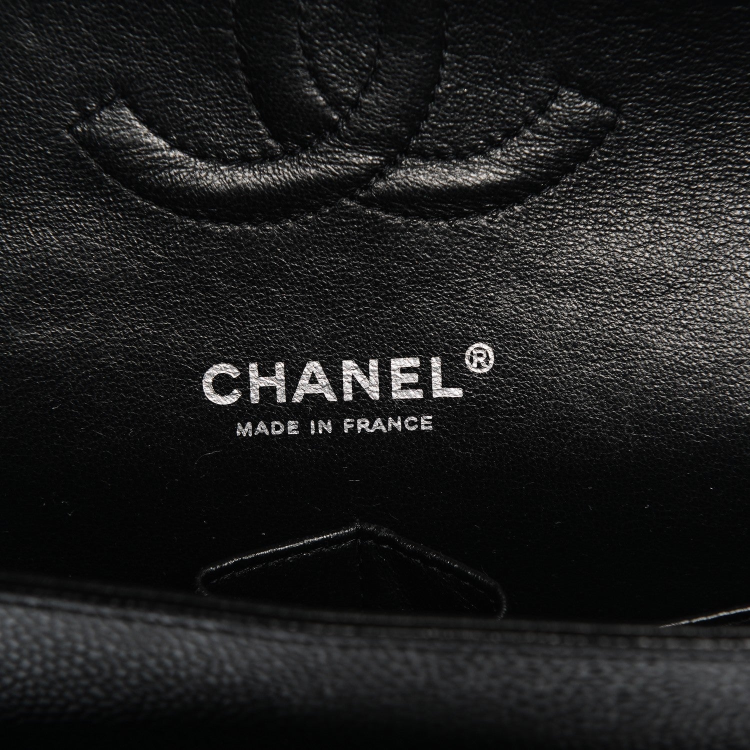 Chanel Caviar Quilted Medium Double Flap Black 6 of 7