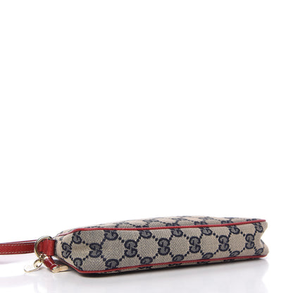 Gucci Monogram Small Pochette Red 4 of 9