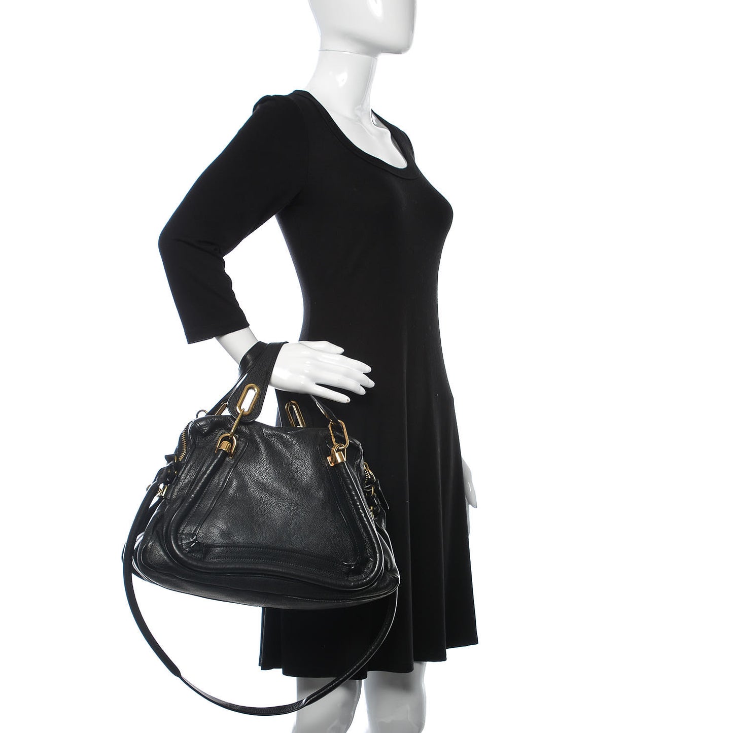 Calfskin Medium Paraty Black