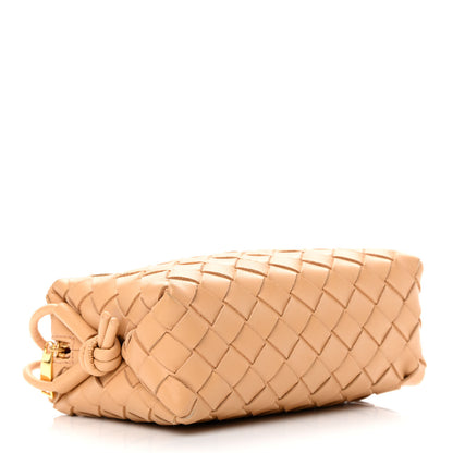Bottega Veneta Nappa Intrecciato Mini Loop Camera Bag Almond 4 of 10