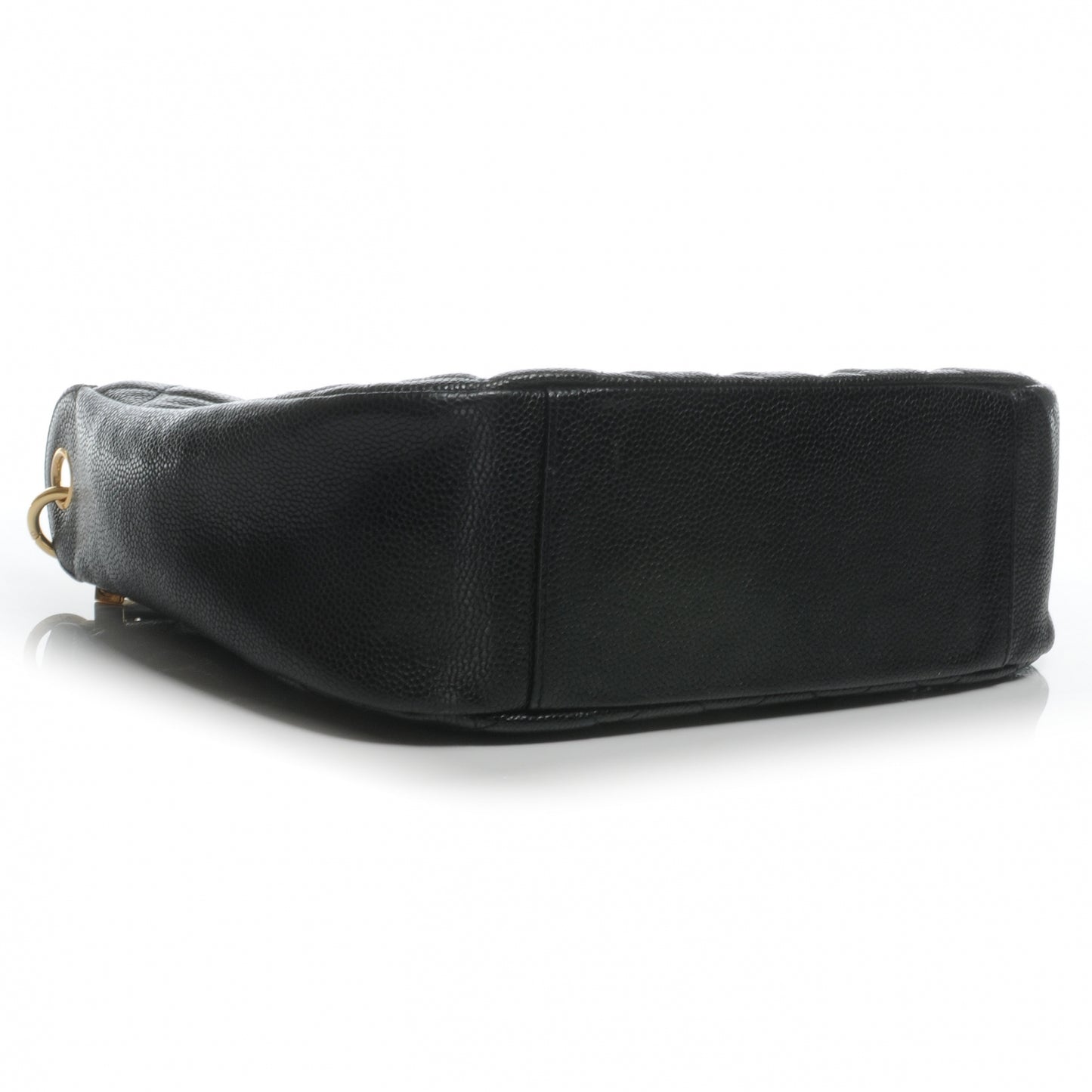 Caviar Quilted Hobo Bag Black
