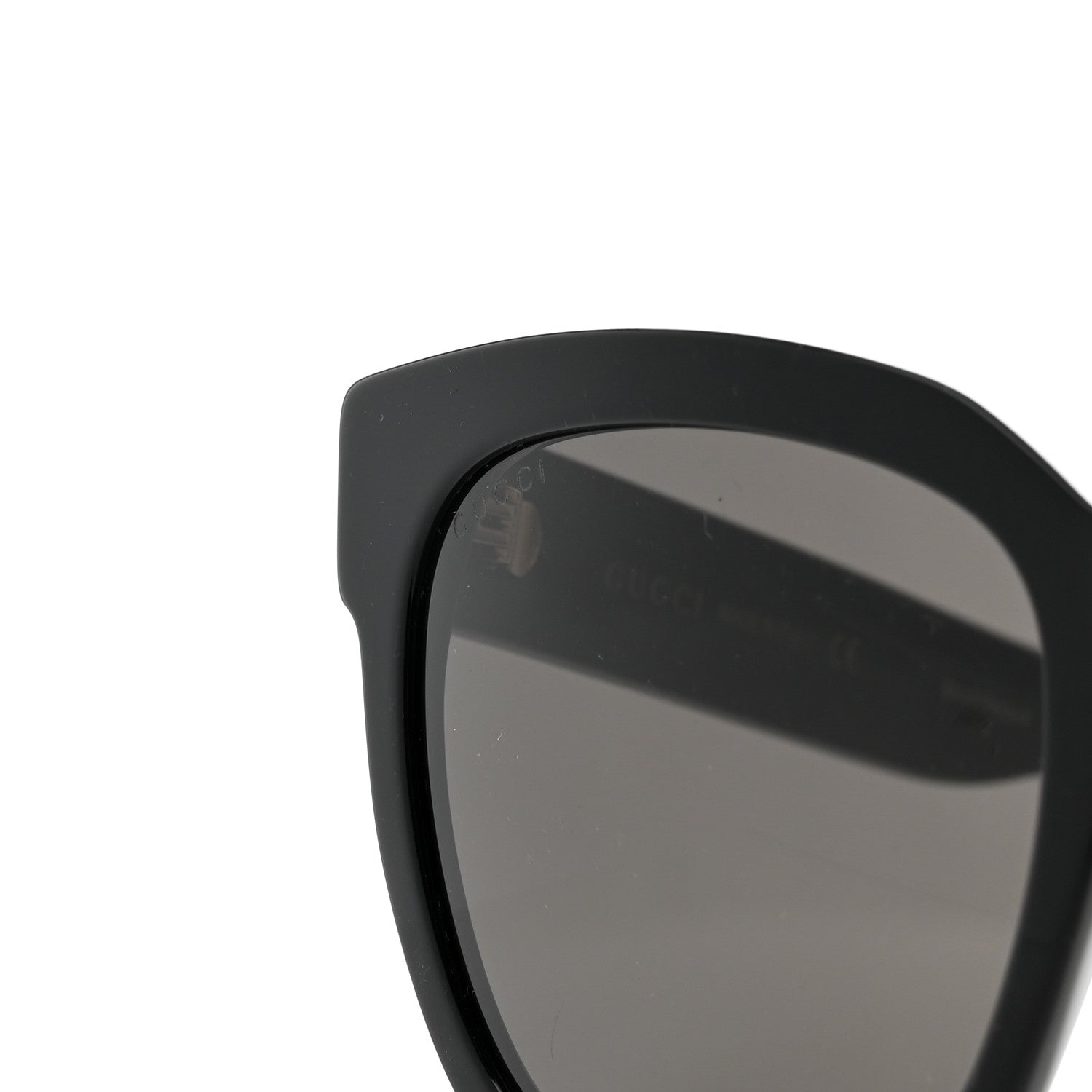 Gucci Acetate Square Frame Sunglasses GG0034S Black 8 of 9