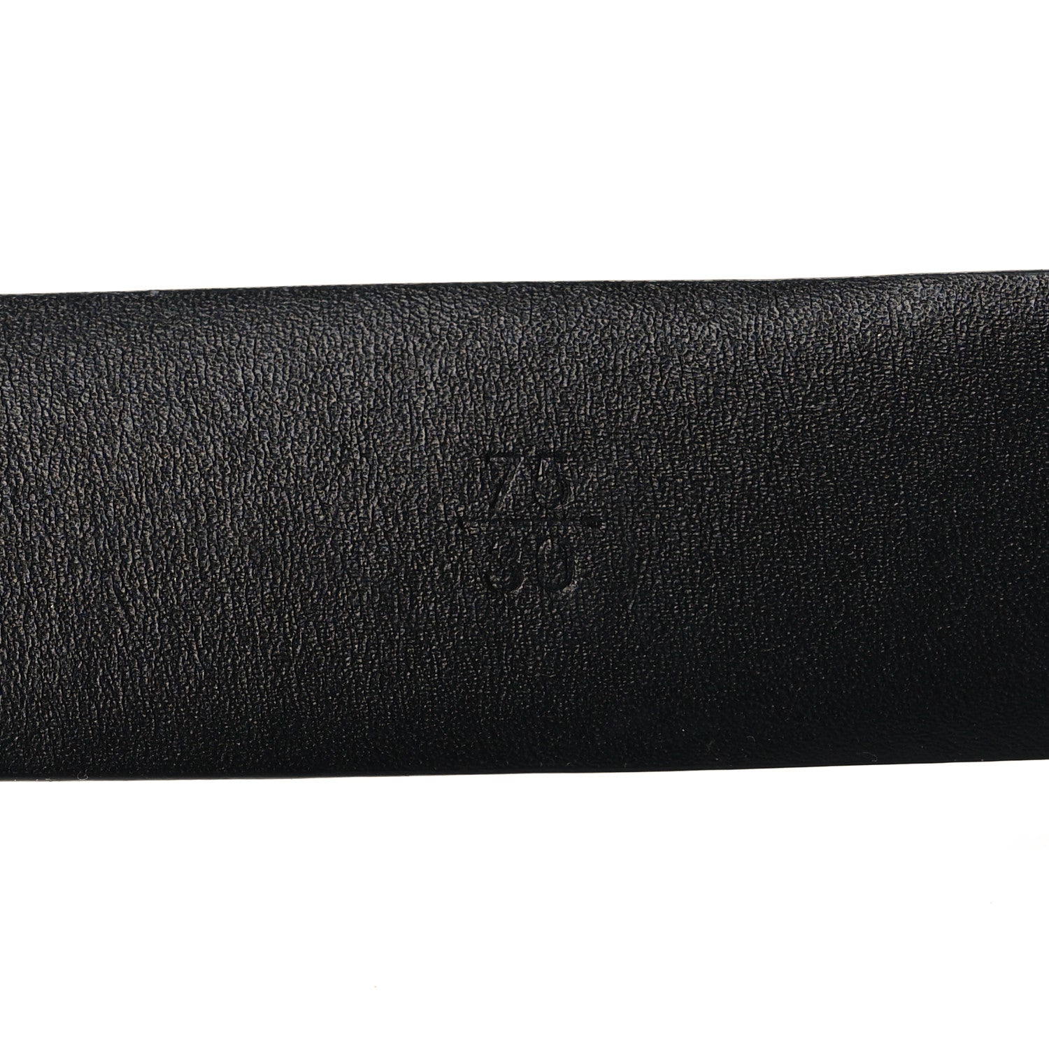 Chanel Calfskin Pearl Crystal CC Belt 75 30 Black 7 of 7