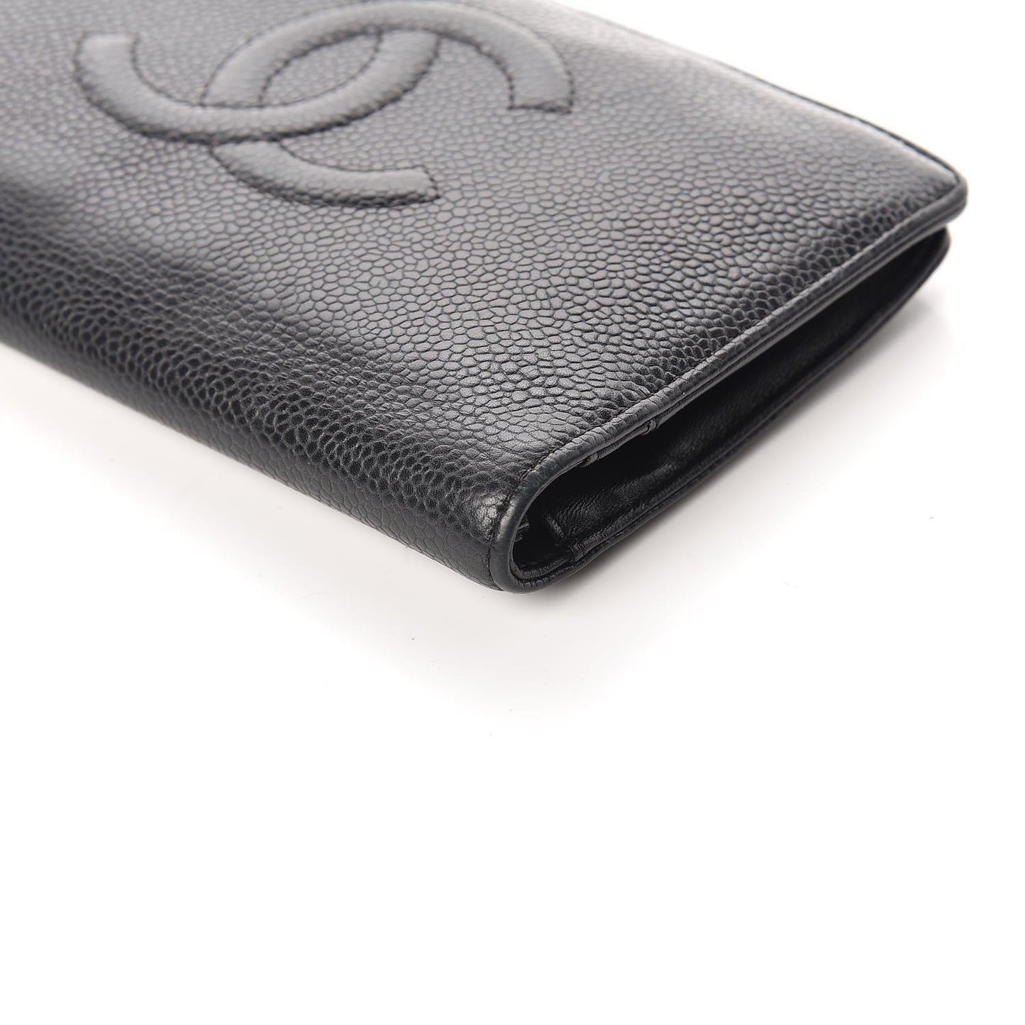 Caviar Timeless CC Yen Wallet Black