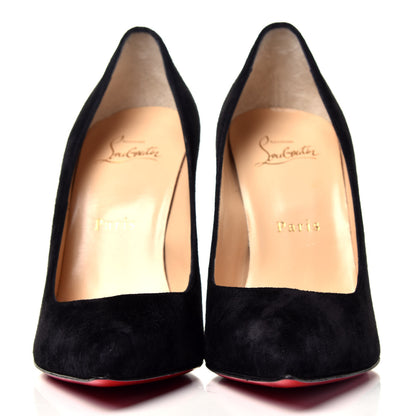 Christian Louboutin Veau Velours Alminette 100 Pumps 37.5 Black 2 of 11