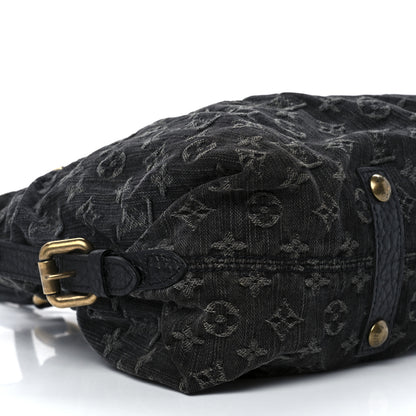 Louis Vuitton Denim Neo Cabby MM Black 8 of 9