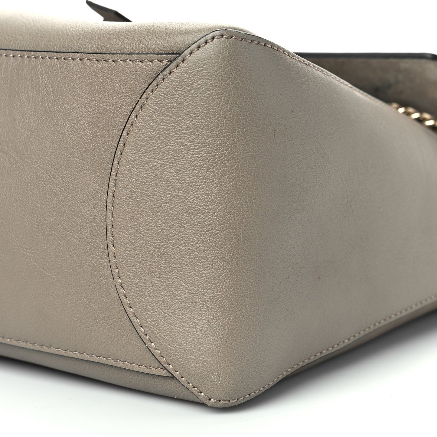 Calfskin Medium Faye Day Shoulder Bag Motty Grey