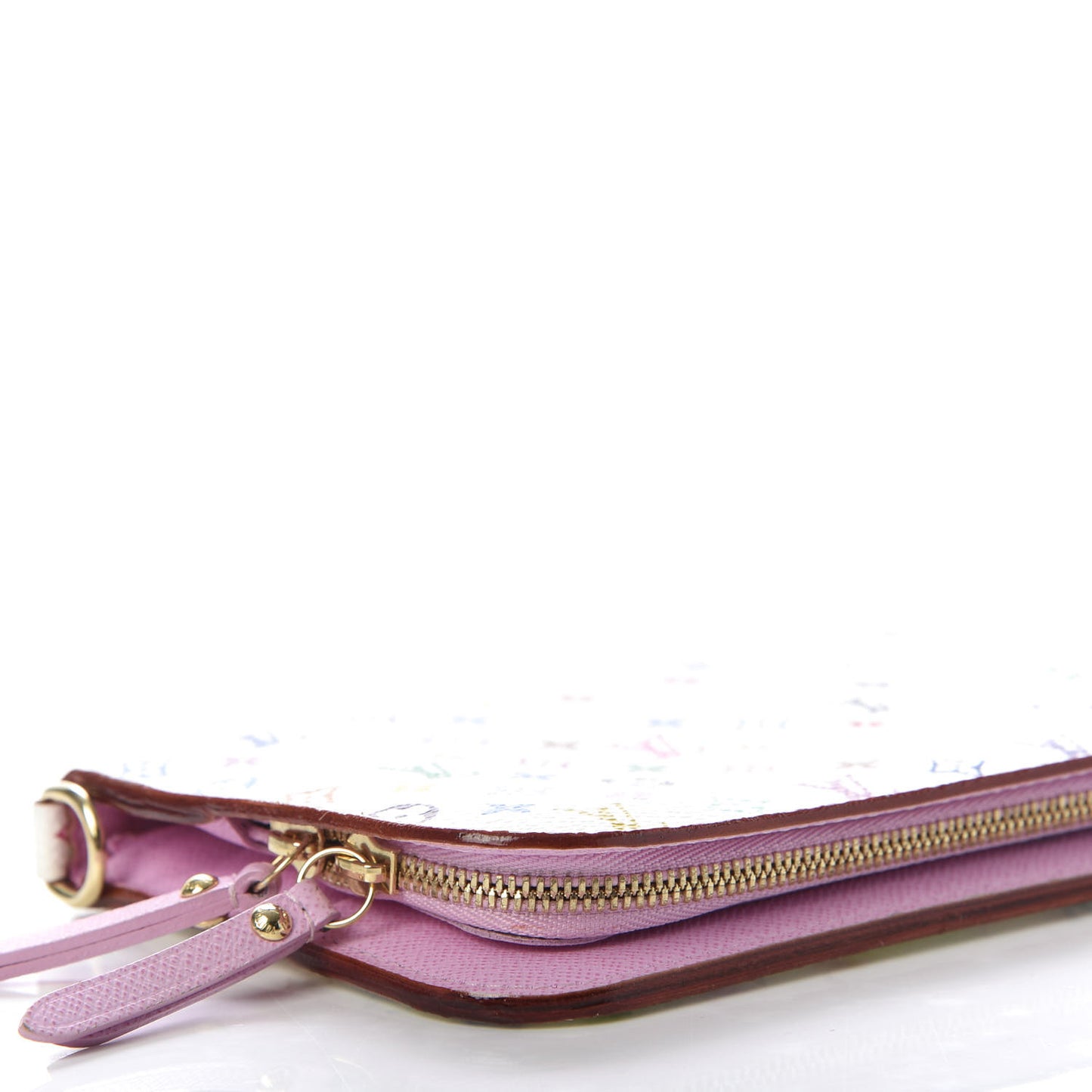 Monogram Multicolor Insolite Wallet White Litchi