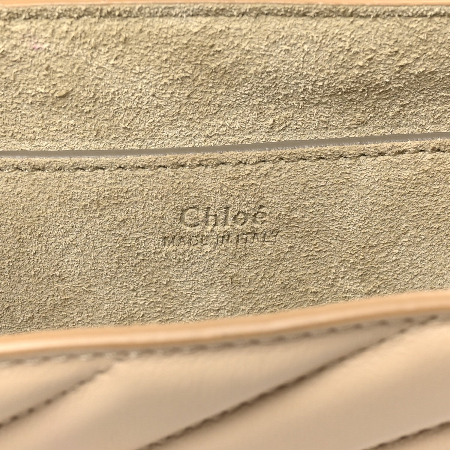 Chloe Calfskin Quilted Mini Drew Bijou Shoulder Bag Pearl Beige 6 of 9
