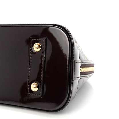 Louis Vuitton Vernis Alma BB Amarante 9 of 9