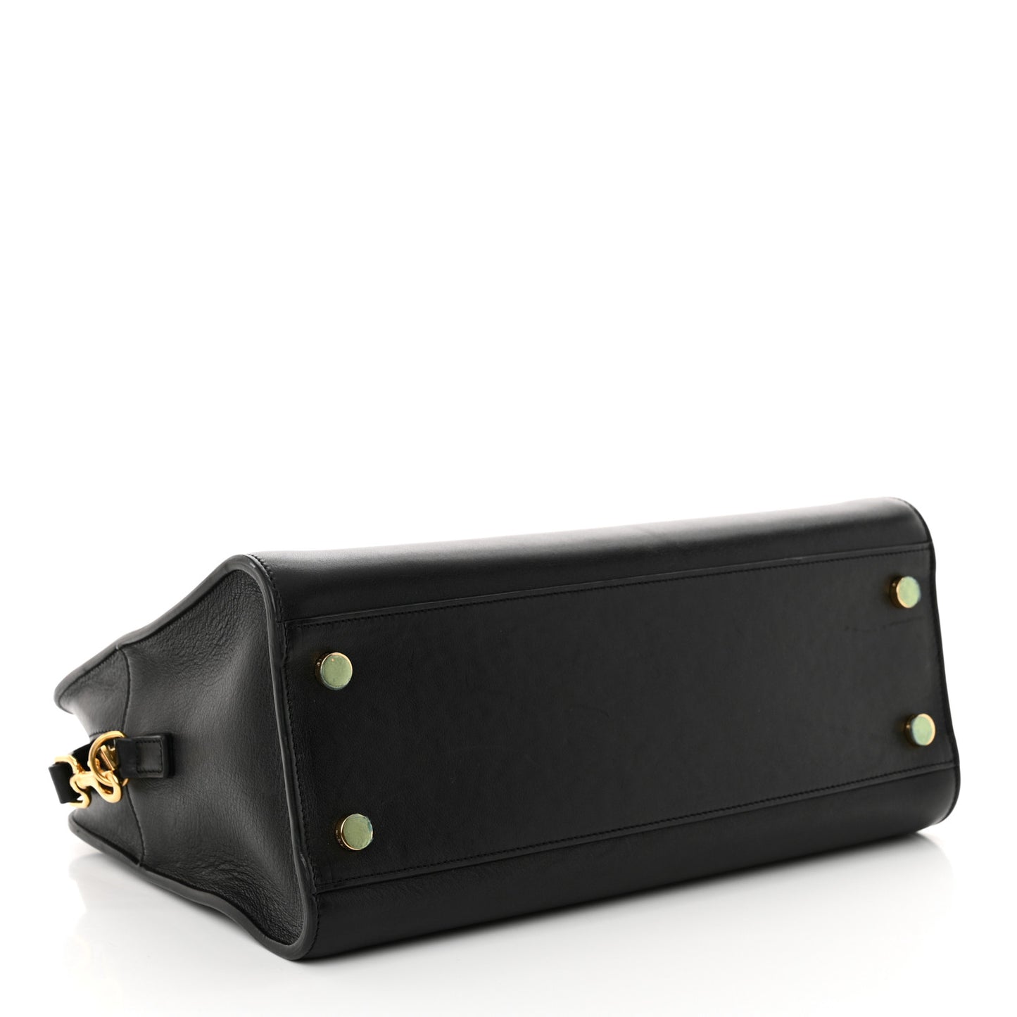 Smooth Calfskin Small Monogram Cabas Black