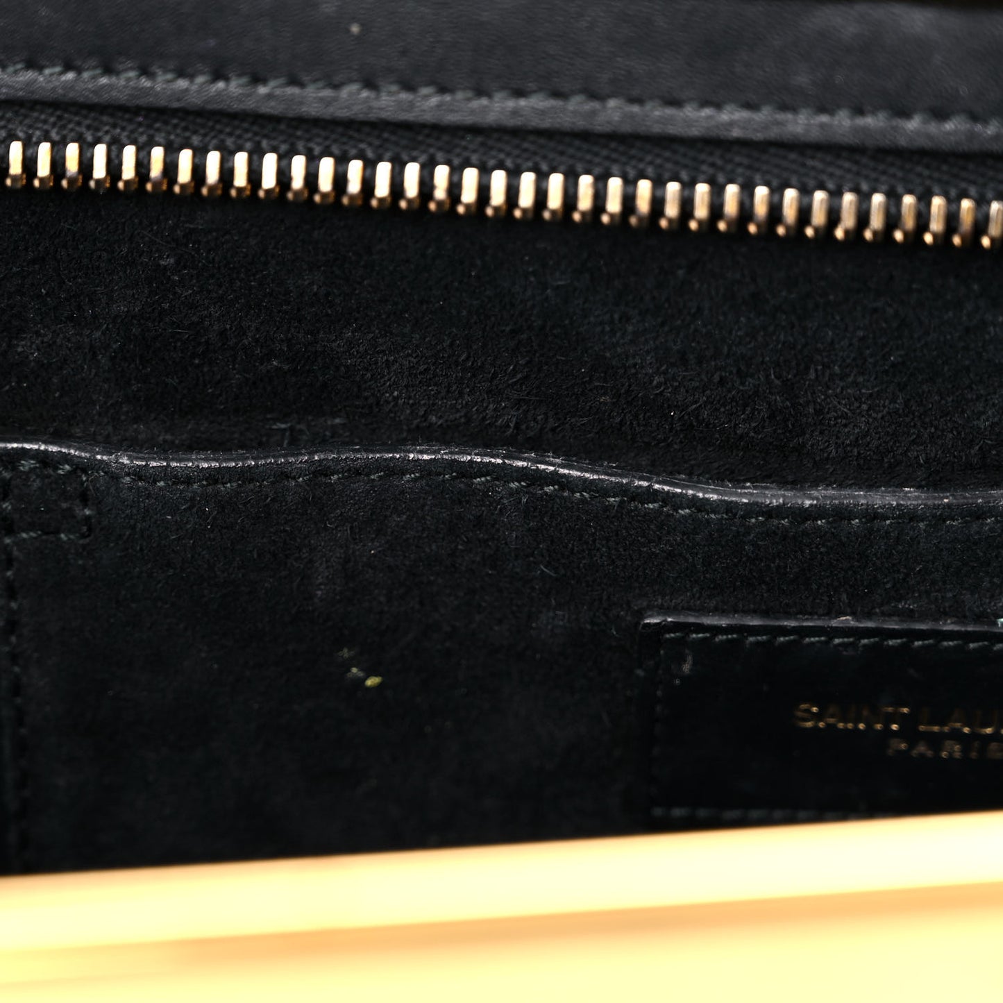 Leather Lutetia Clutch Black