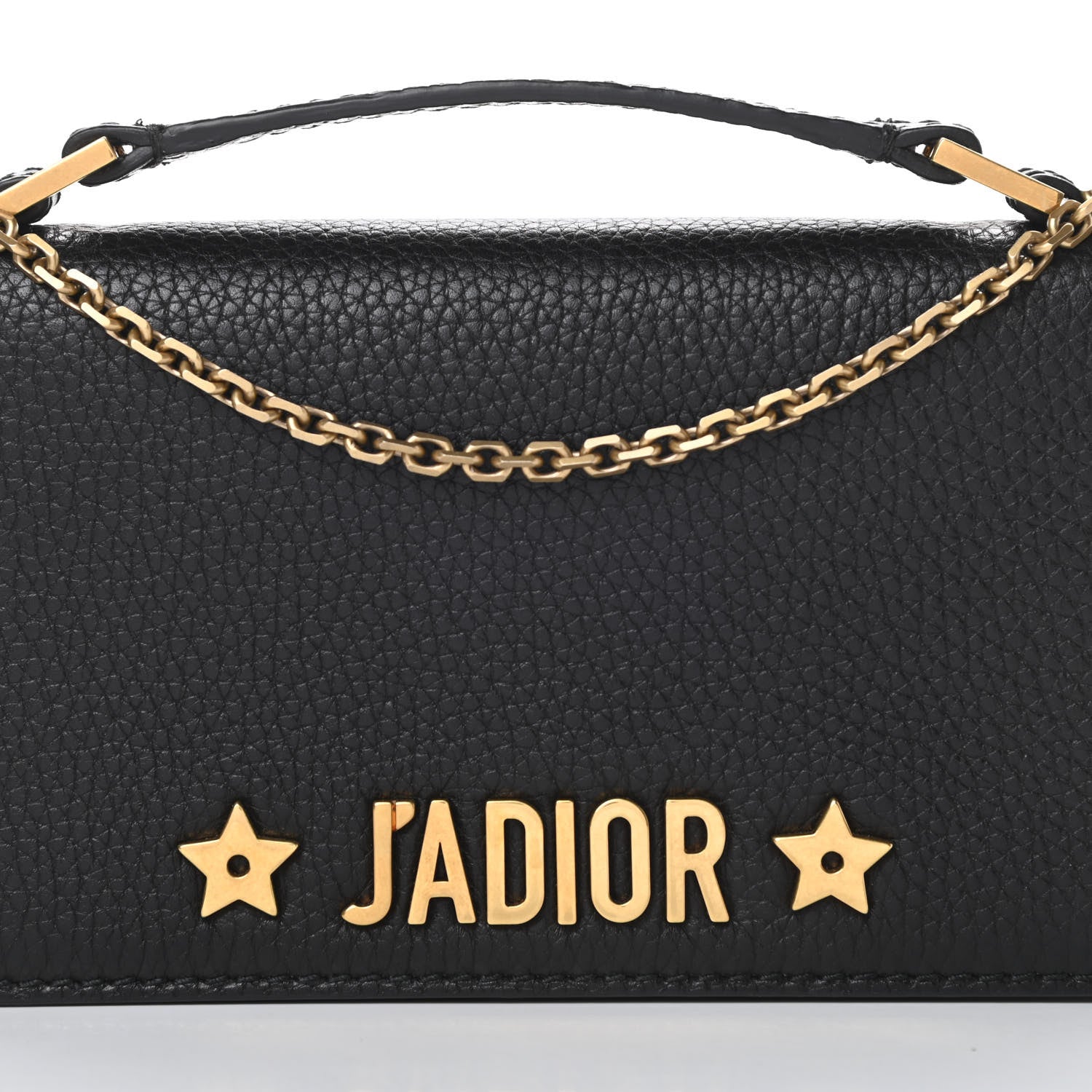 Christian Dior Grained Calfskin J'adior Clutch Black 11 of 13