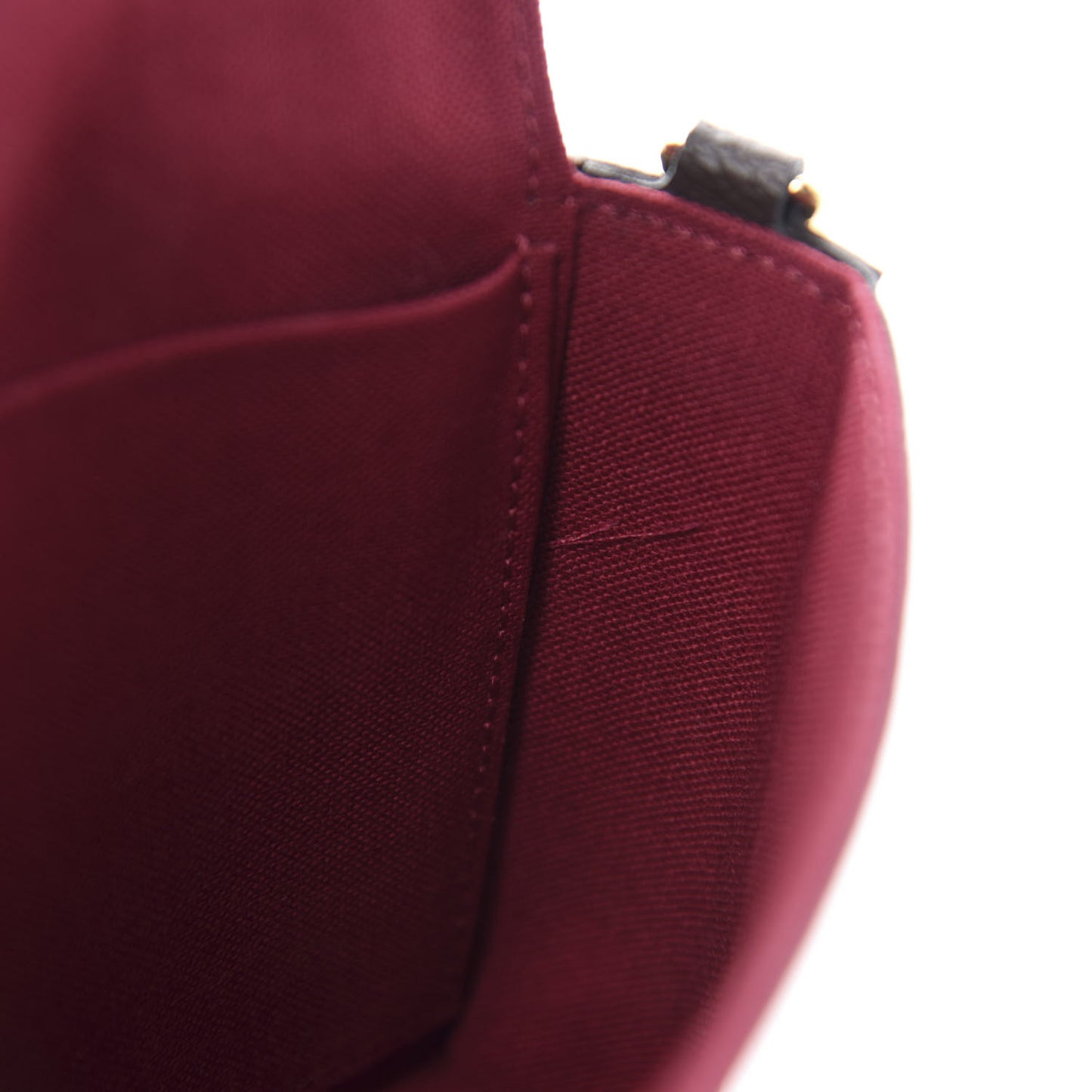Monogram Pochette Felicie Chain Wallet Fuchsia