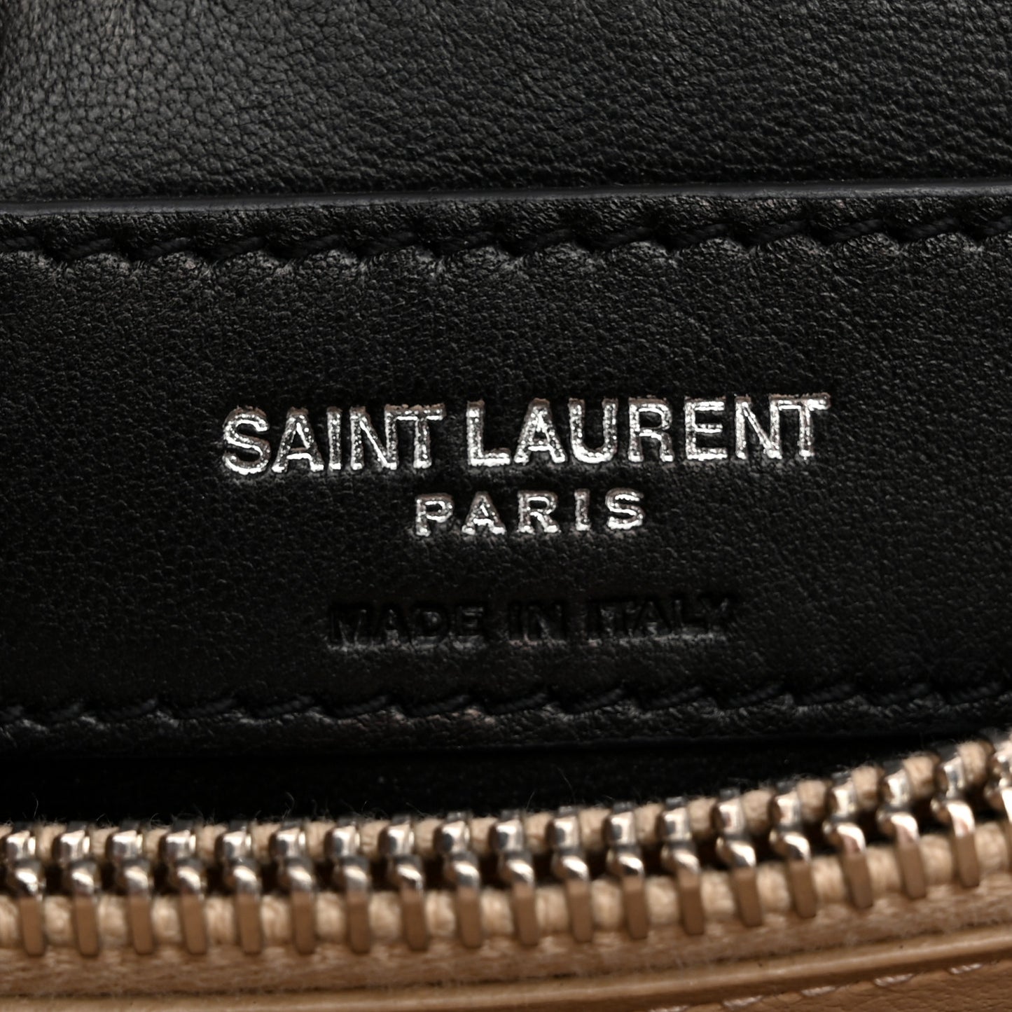 Calfskin Y Quilted Monogram Small Loulou Chain Satchel Nude Powder