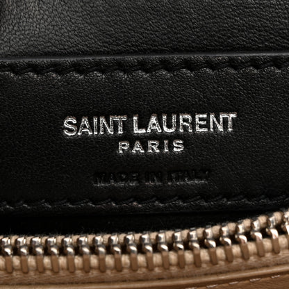 Saint Laurent Calfskin Y Quilted Monogram Small Loulou Chain Satchel Nude Powder 7 of 11